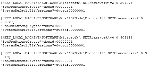 Sterke versleuteling met TLS 1.2